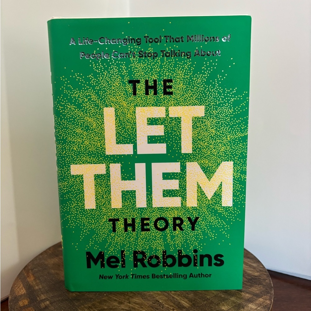 The Let Them Theory Hardcover Book - like new